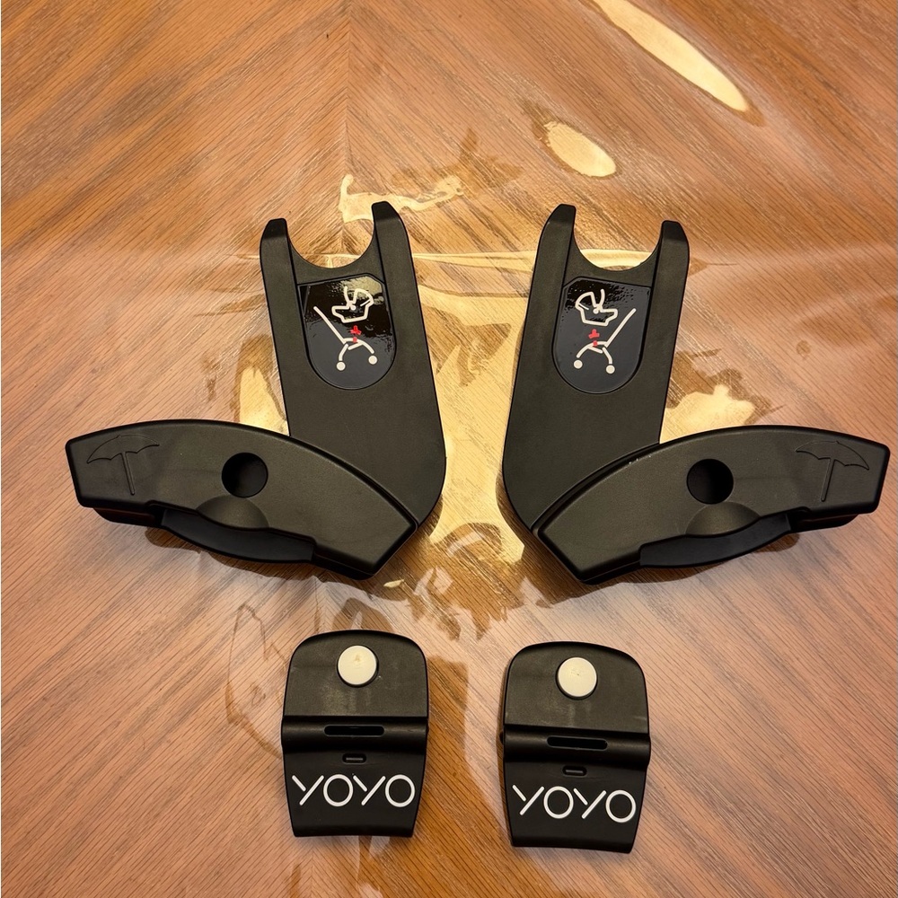 Black YOYO Stroller car seat Adapters